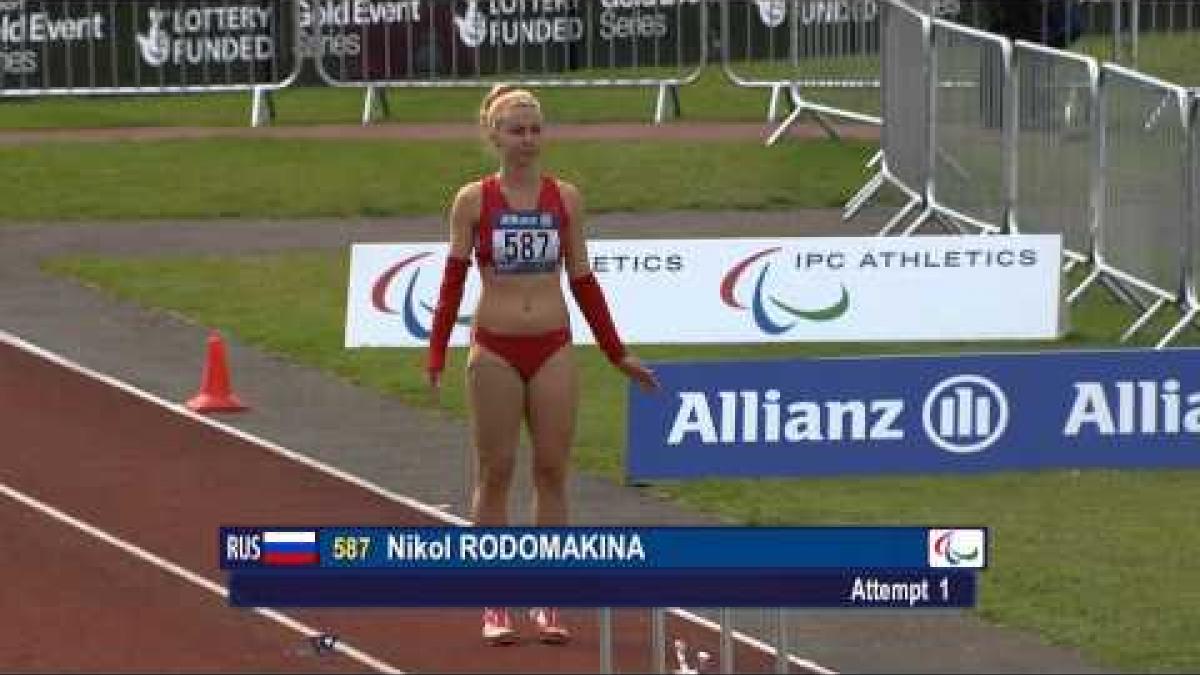 Women's long jump T47 | 2014 IPC Athletics European Championships Swansea