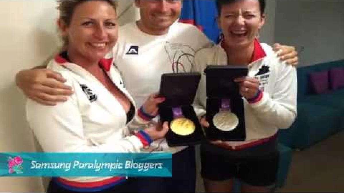 Jiri Jezek - Gold and Silver Kiss, Paralympics 2012