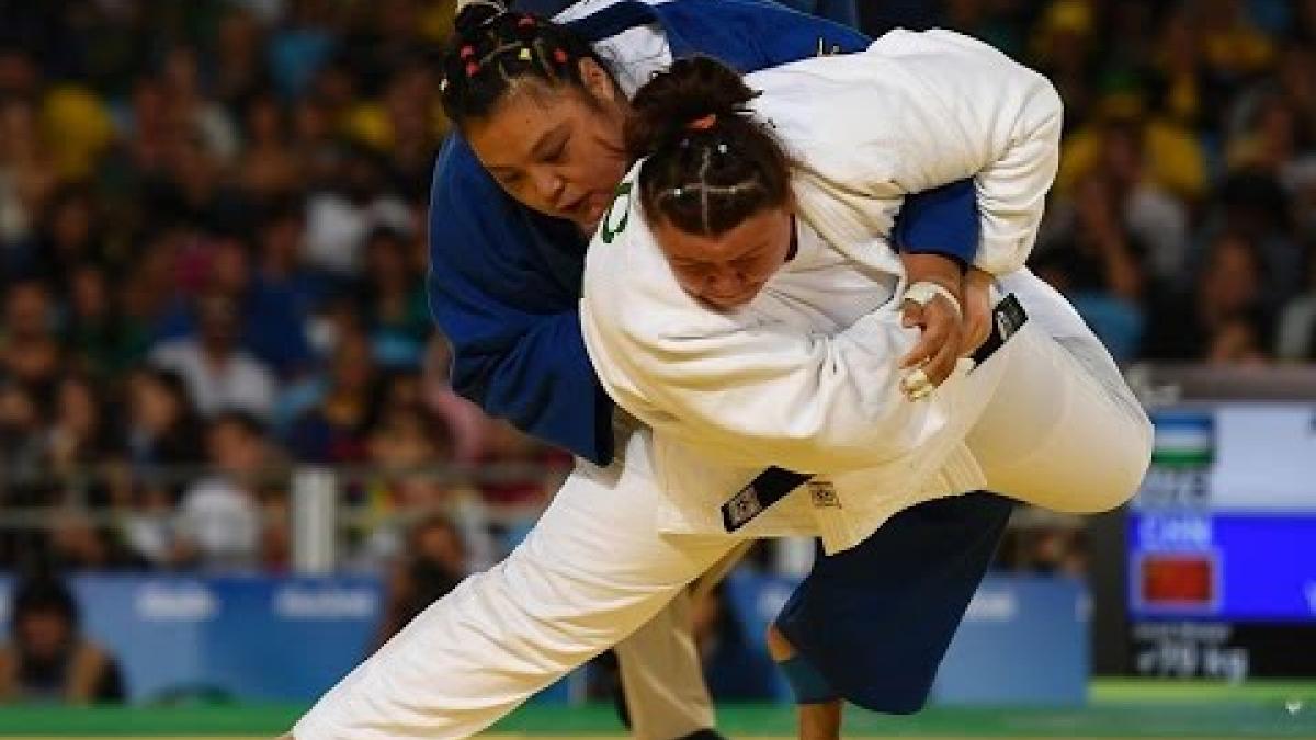 Judo | Uzbekistan v China | Women's +70kg Gold Medal Contest | Rio 2016 Paralympic Games