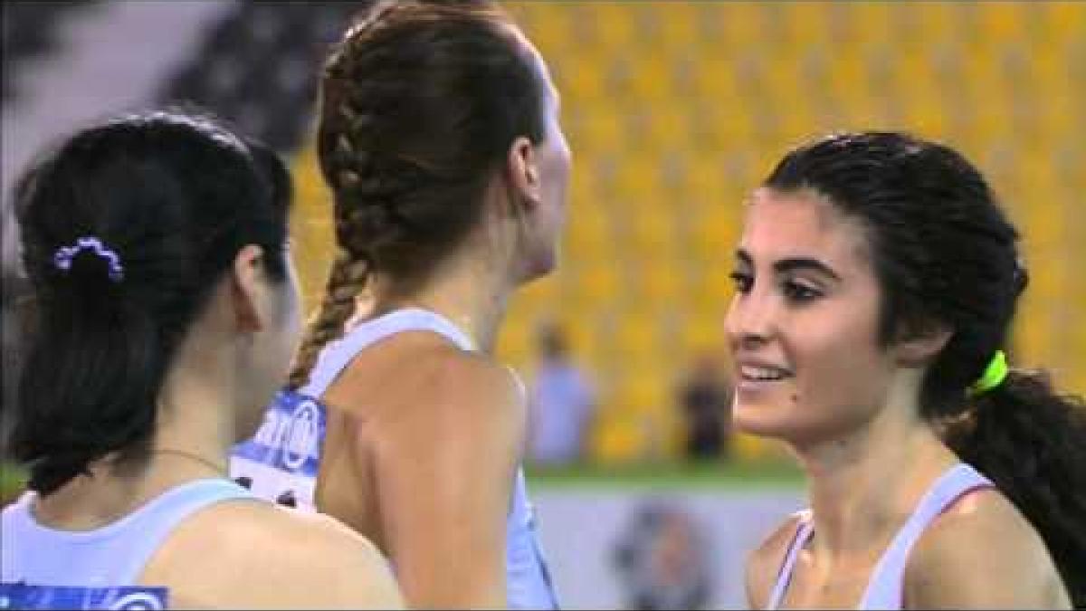 Women's 100m T47 | heat 1 |  2015 IPC Athletics World Championships Doha