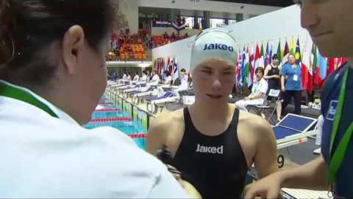 Women's 50m Freestyle S11 | Heat 2 | 2016 IPC Swimming European Open Championships Funchal
