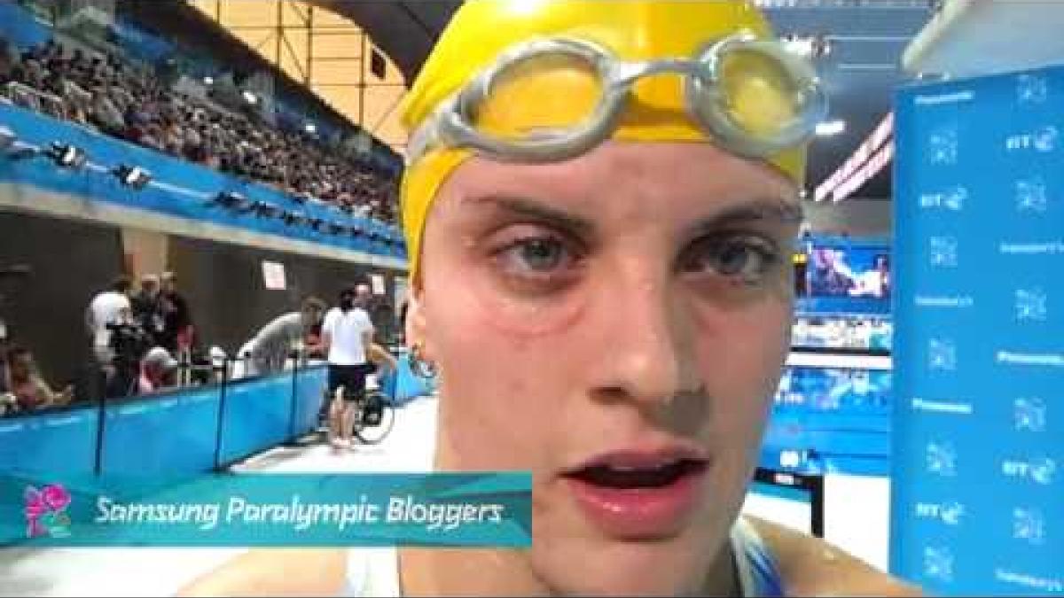 IPC Blogger - Jacqueline Freney (AUS) - London 2012 Paralympics, Paralympics 2012