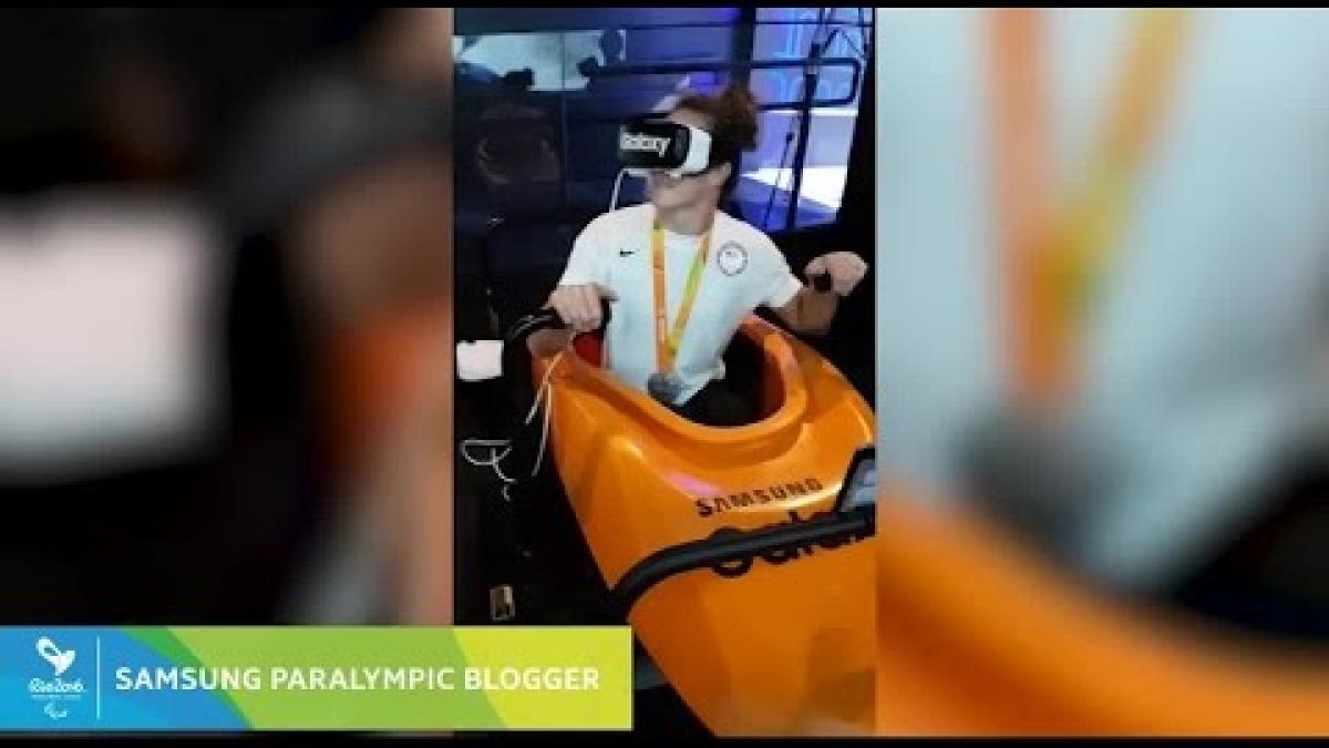 Virtual Reality at Samsung | Tatyana McFadden