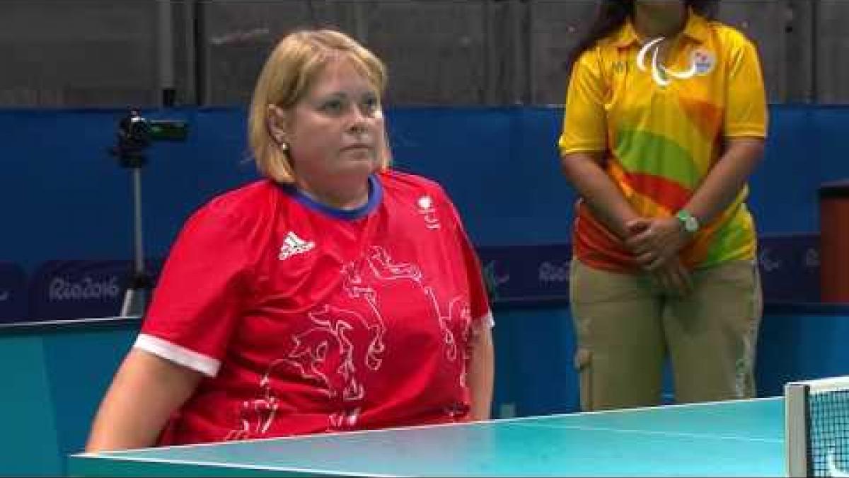 Table Tennis |GBR vs TPE| Women's Singles Class 4 | Rio 2016 Paralympic games
