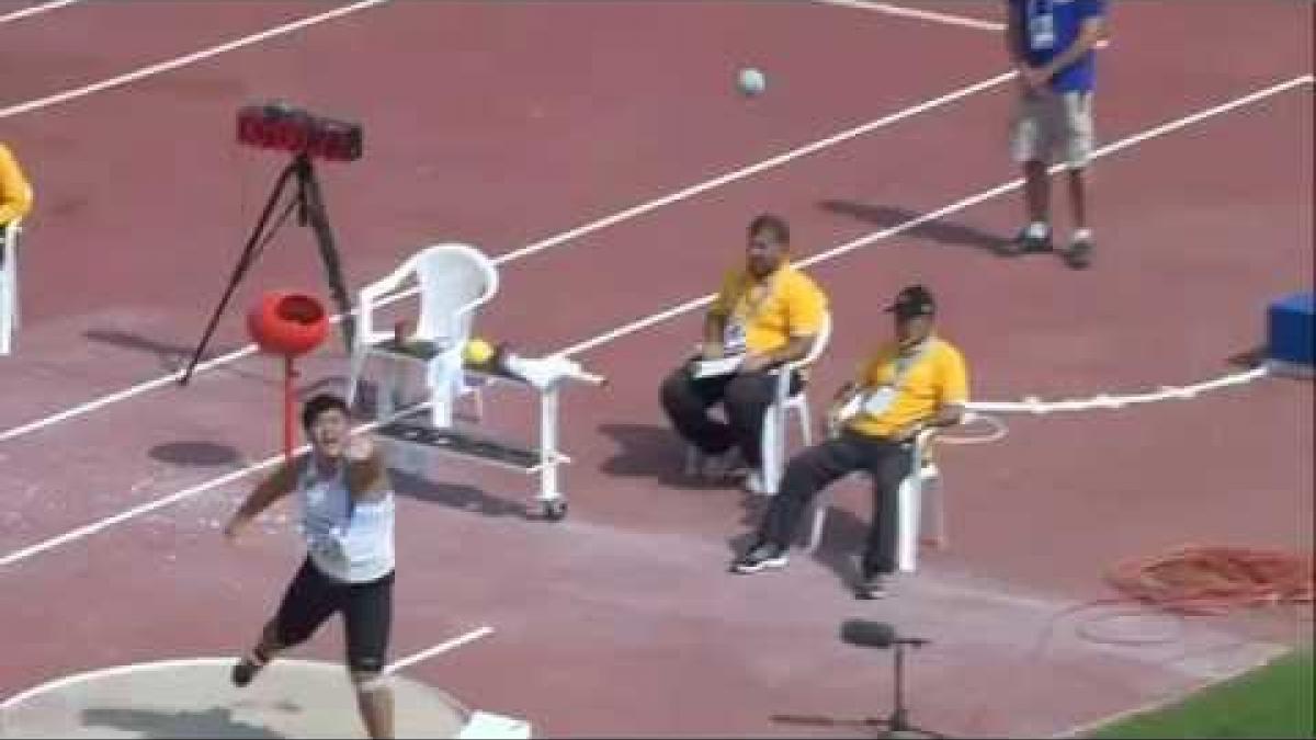 Men's shot put F46 | final |  2015 IPC Athletics World Championships Doha