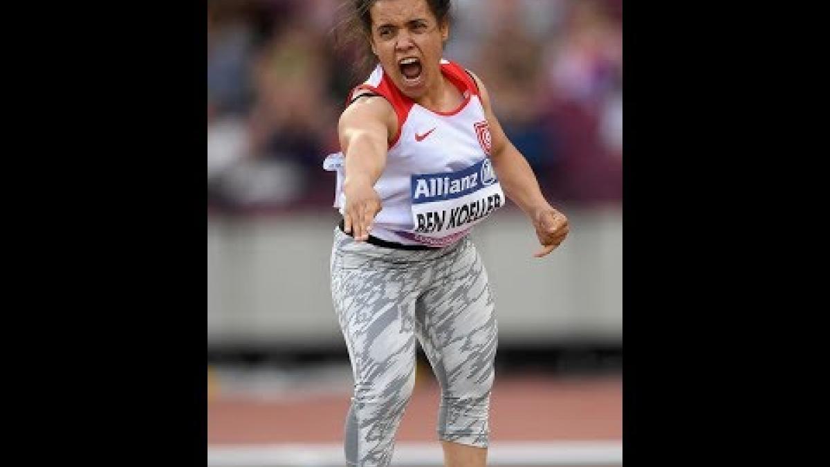 Samar Ben Koelleb|Bronze Women’s Shot Put F41 |Final| London 2017 World Para Athletics Championships