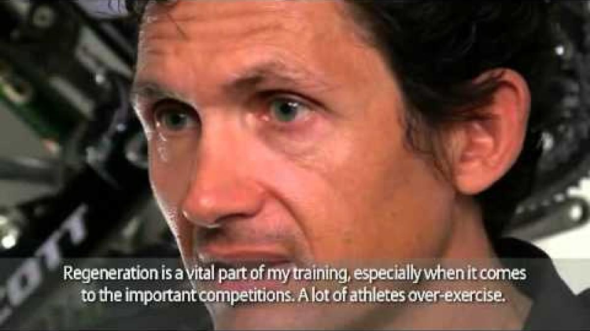German cyclist Michael Teuber explains everything about Paralympic cycling, his training and his equipment.