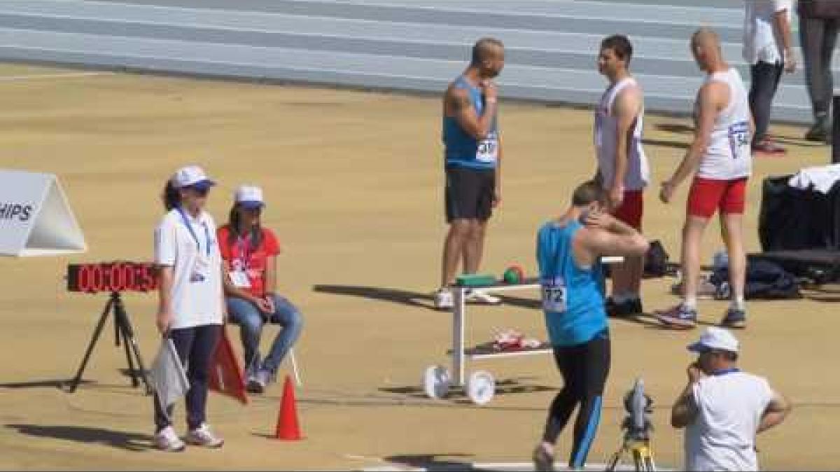 Men's shot put F36 | final | 2016 IPC Athletics European Championships Grosseto