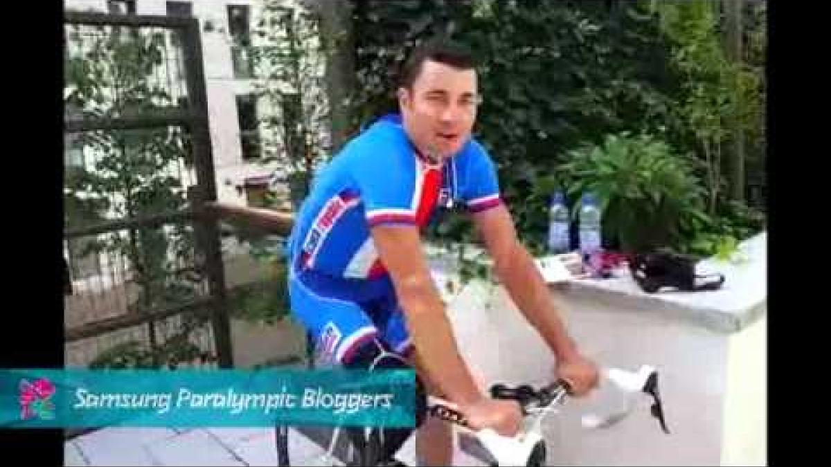 Jiri Jezek - Easy training routine, Paralympics 2012