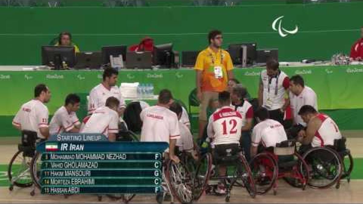 Wheelchair Basketball | Iran v Japan | 9-10 Classification Match | Rio Paralympic Games 2016