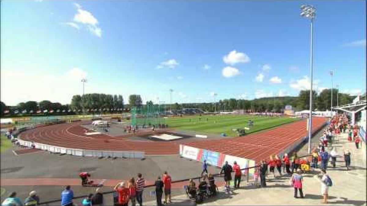 Women's discus F38 | 2014 IPC Athletics European Championships Swansea
