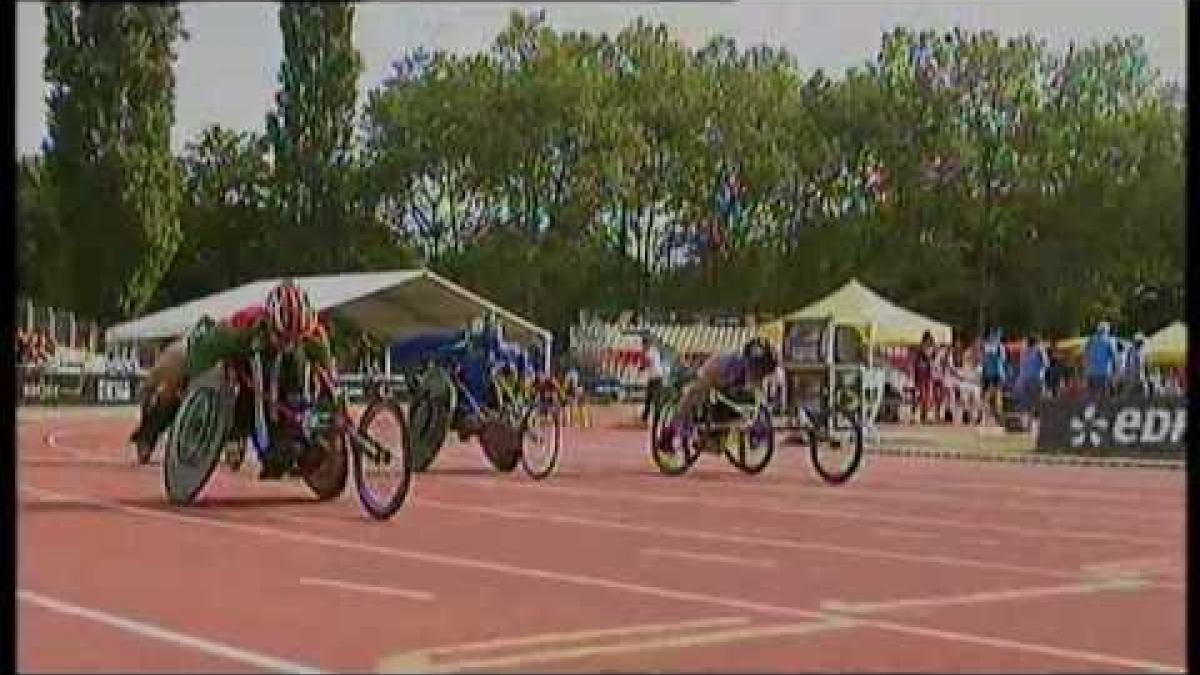 Athletics -  men's 200m T51 final  - 2013 IPC Athletics World Championships, Lyon