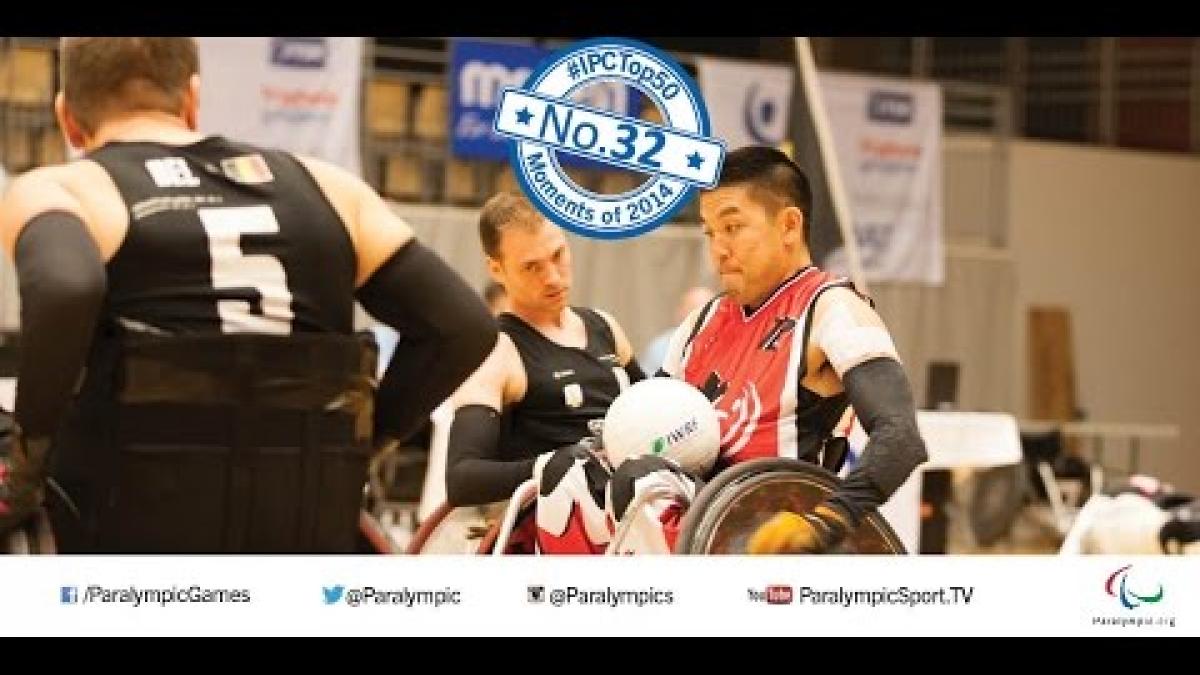 32. Canada beat USA in semi-final at 2014 IWRF Wheelchair Rugby World Championships