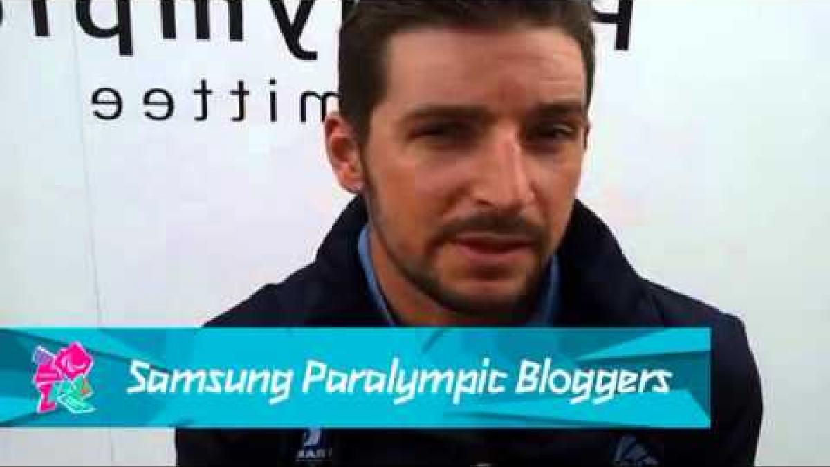 David Smetanine - My first blog, Paralympics 2012
