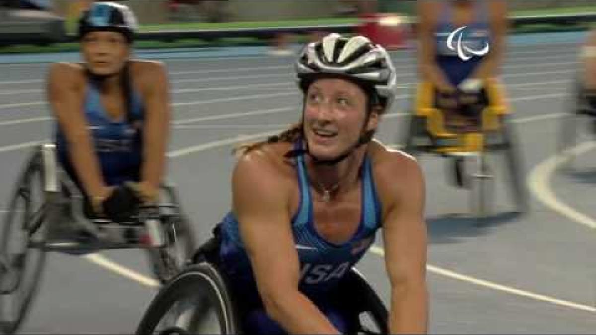 Athletics | Women's 400m - T54 Final | Rio 2016 Paralympic Games