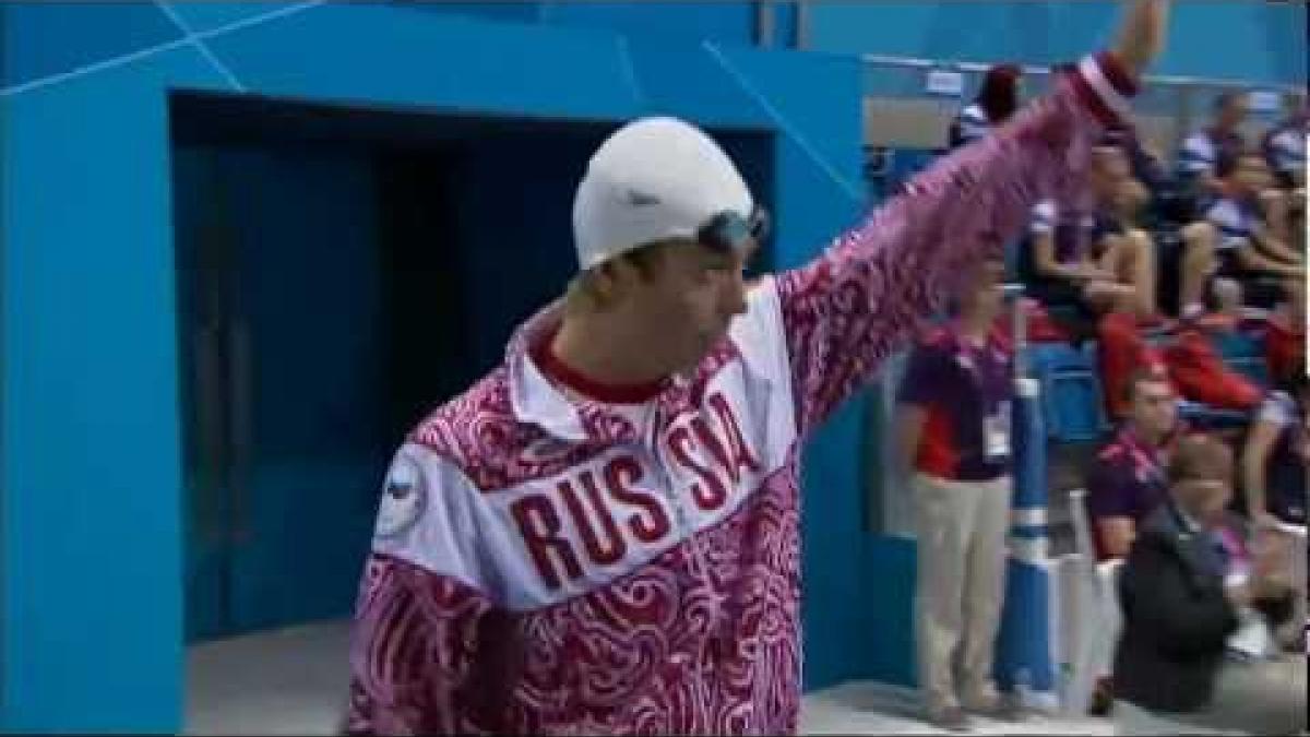 Swimming - Men's 50m Freestyle - S12 Final - London 2012 Paralympic Games