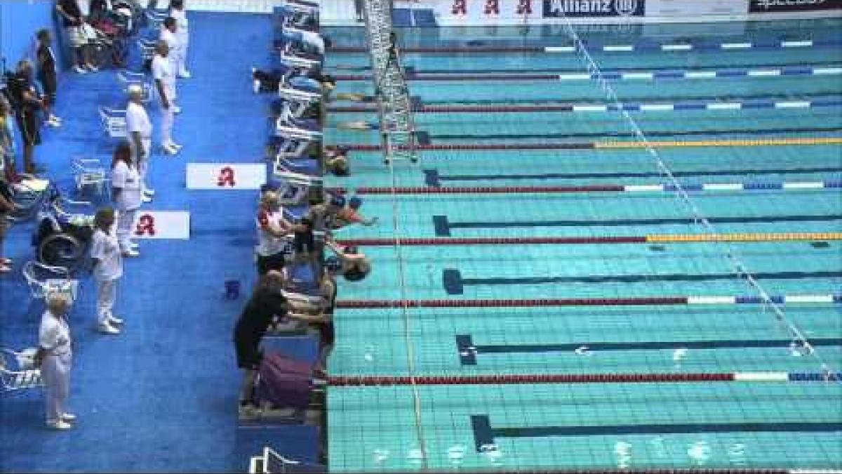 Women's 100m Freestyle S3 - 2011 IPC Swimming European Championships