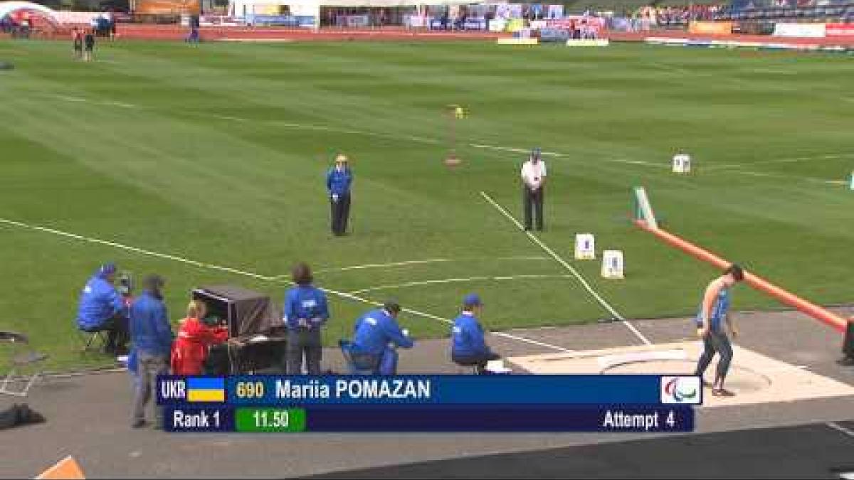 Women's shot put F35/F36 | 2014 IPC Athletics European Championships Swansea