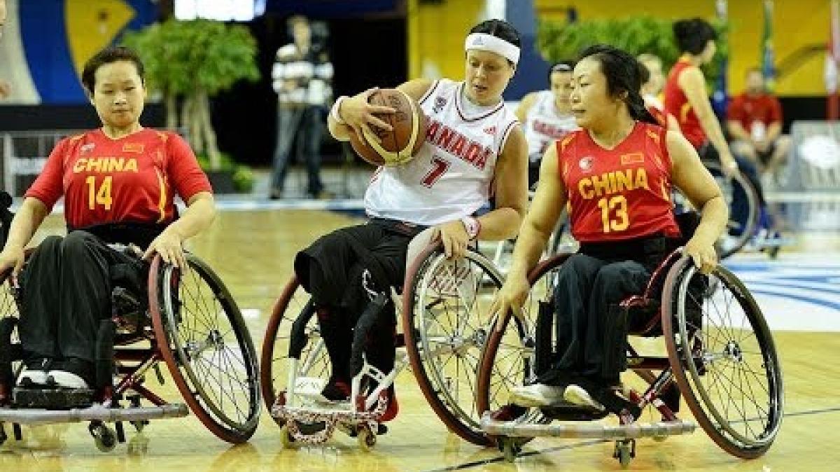 Canada v China | 2014 IWBF Women's World Wheelchair Basketball Champio9nships