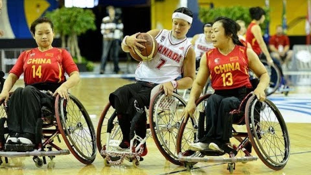 Canada v China | 2014 IWBF Women's World Wheelchair Basketball Championships
