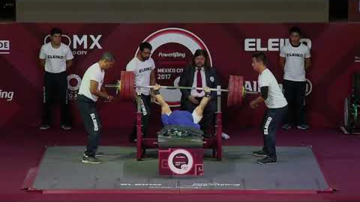 Binh An Nguyen | Silver | Men's Up to 54kg | Mexico City 2017 World Para Powerlifting Championships