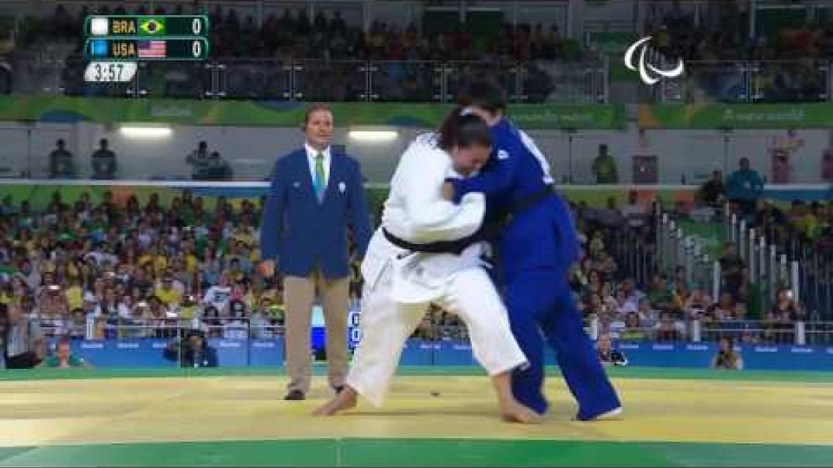 Judo | Brazil v USA | Women's +70 kg Quarterfinal | Rio 2016 Paralympic Games