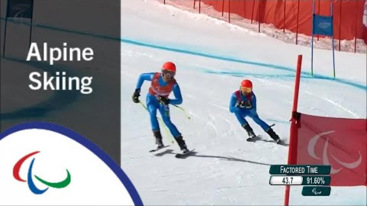 Giacomo BERTAGNOLLI | Super-G| PyeongChang2018 Paralympic Winter Games