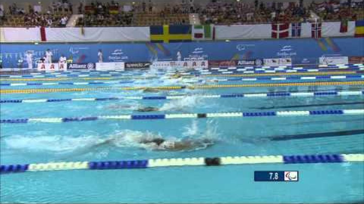 Men's 100m Butterfly S8 - 2011 IPC Swimming Euros 