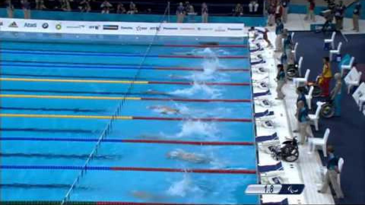 Swimming - Men&#039;s 50m Freestyle - S5 Heat 1 - London 2012 Paralympic Games