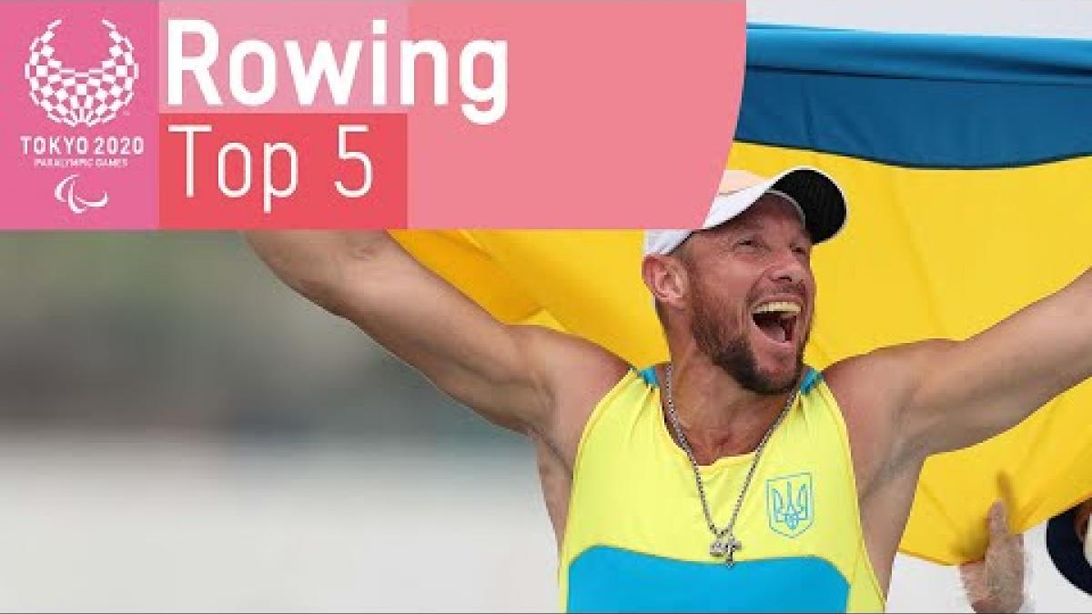 Tokyo 2020's Top 5 Rowing Moments ⚽️ | Paralympic Games