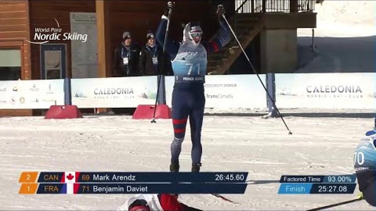 Benjamin Daviet | Middle Distance | World Para Nordic World Championships | Prince George 2019