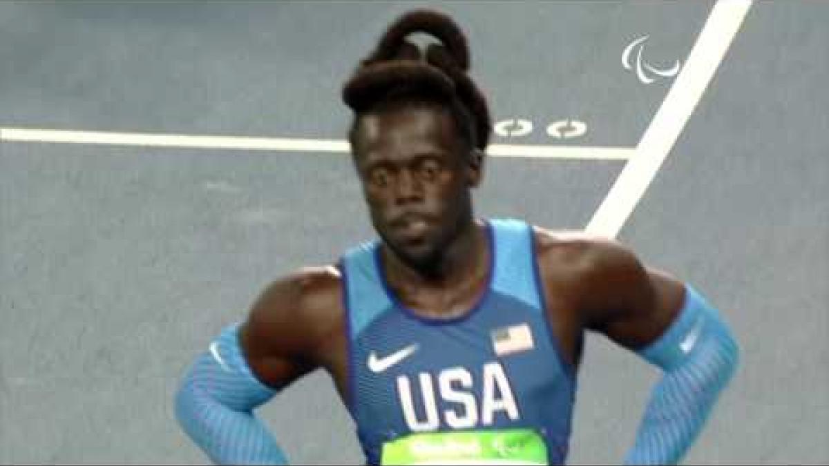 Athletics | Men&#039;s 200m - T42 Round 1 heat 2 | Rio 2016 Paralympic Games