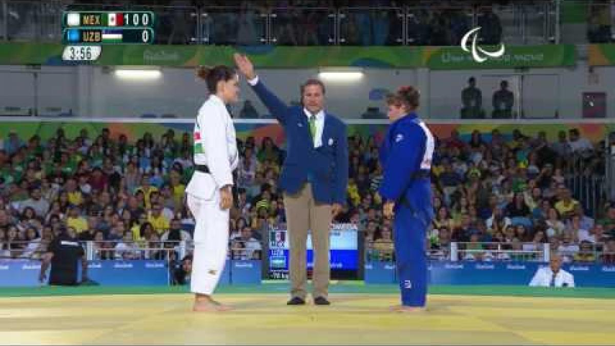 Judo | Mexico v Uzbekistan | Women -70 kg Quarterfinals | Rio 2016 Paralympic Games
