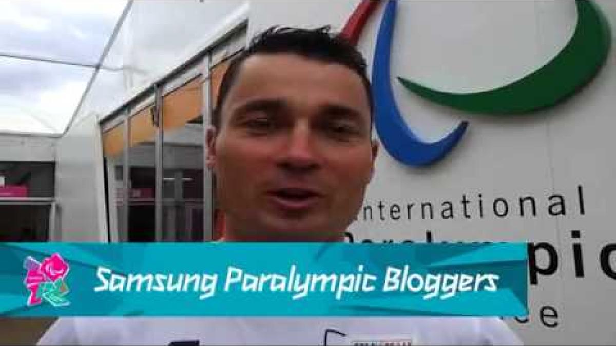 Jiri Jezek - What I eat before a competition, Paralympics 2012