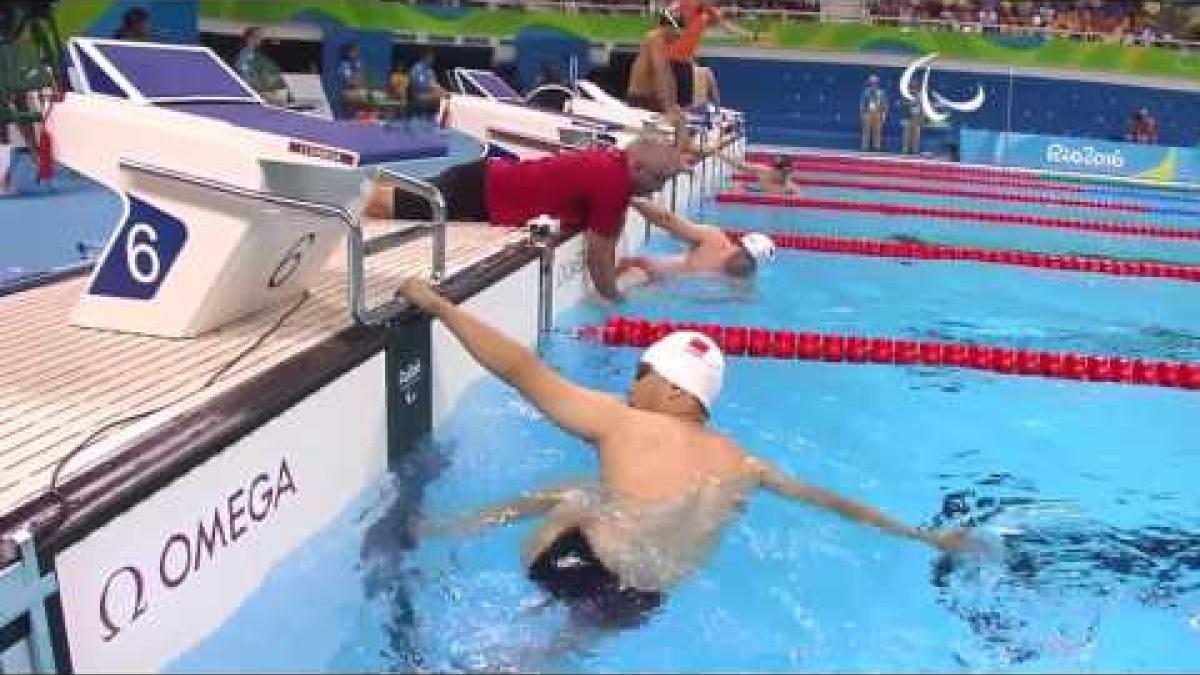 Swimming | Men's 50m Breaststroke - SB3 Heat 1 | Rio 2016 Paralympic Games
