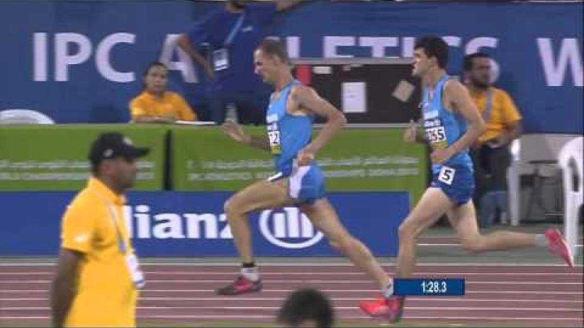 Men's 800m T36 | final |  2015 IPC Athletics World Championships Doha