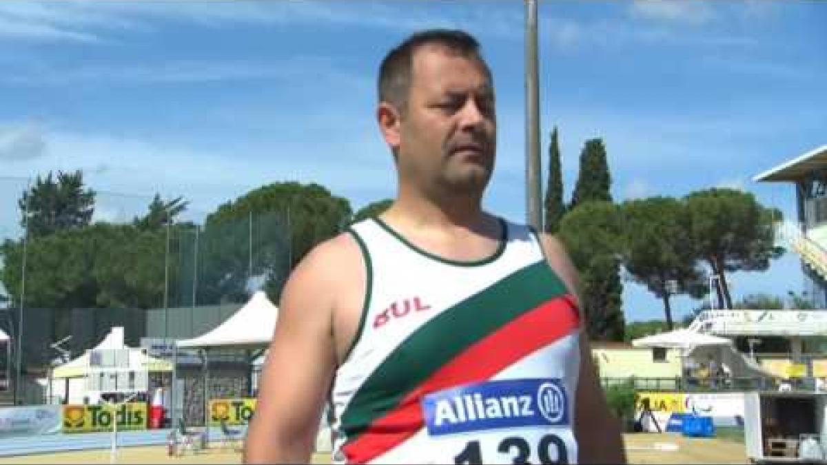 Men's discus throw F42 | final | 2016 IPC Athletics European Championships Grosseto