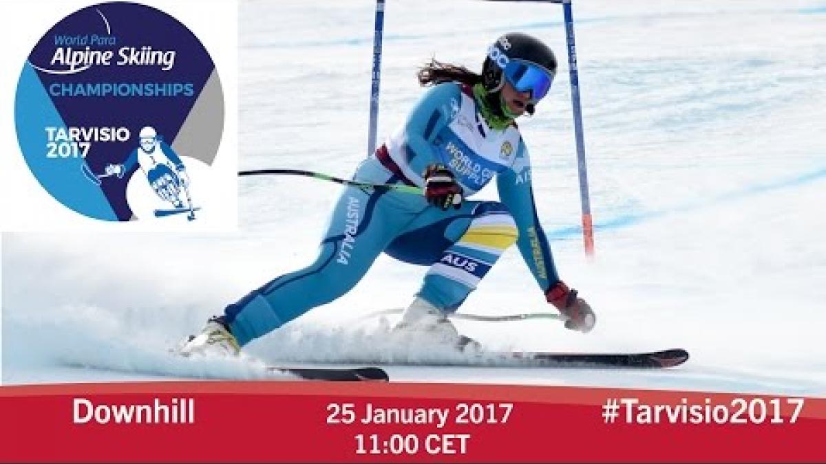 Downhill | 2017 World Para Alpine Skiing Championships, Tarvisio