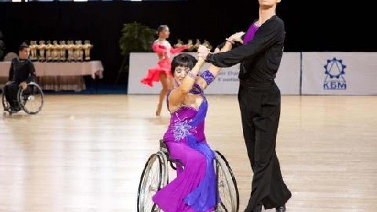 Combi Standard Class 2 final - 2013 IPC Wheelchair Dance Sport Continents Cup