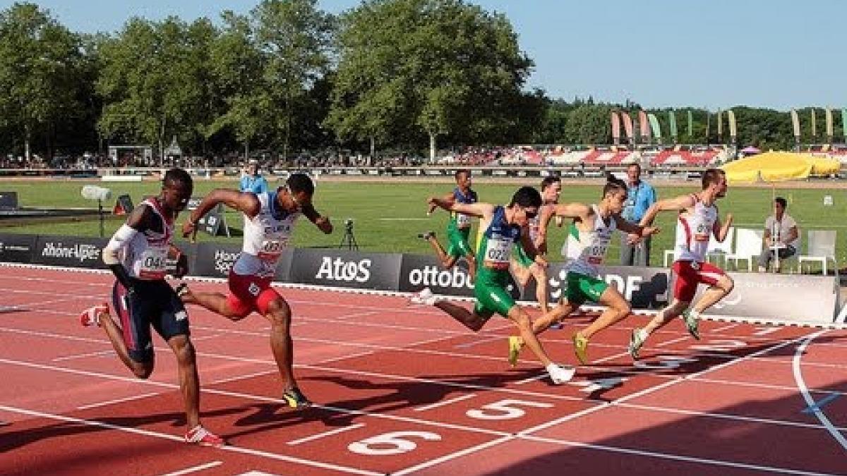 Athletics - men's 100m T46 final - 2013 IPC Athletics World Championships, Lyon