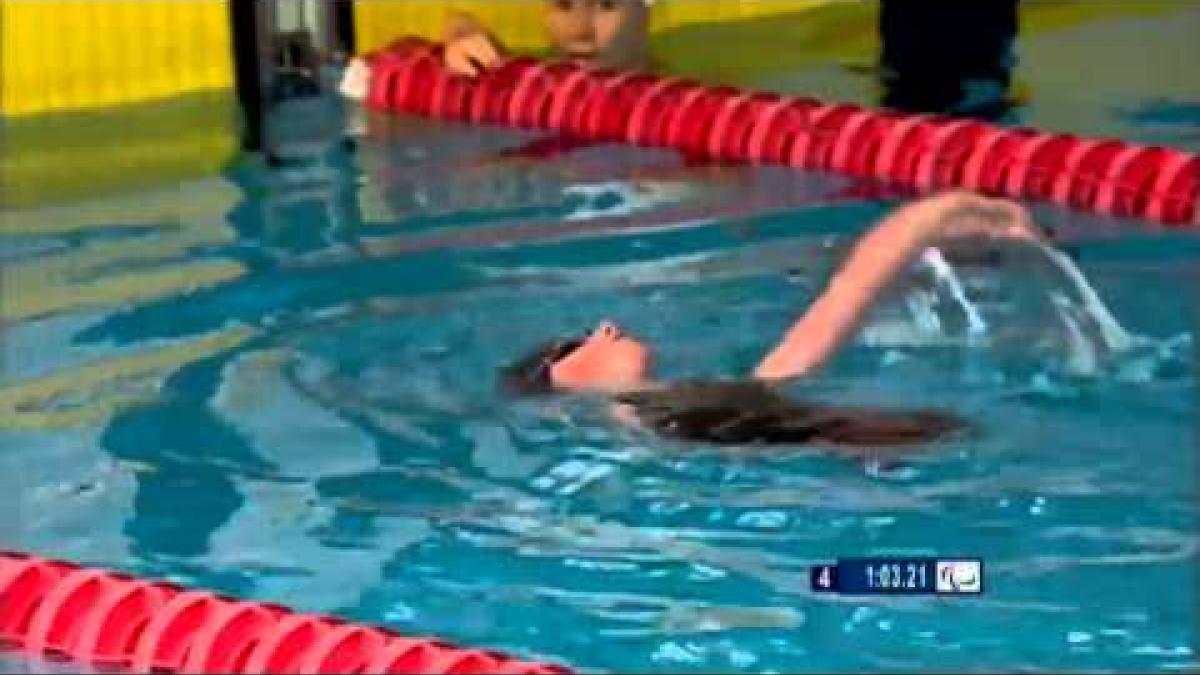 Swimming - women's 50m backstroke S2 - 2013 IPC Swimming World Championships Montreal