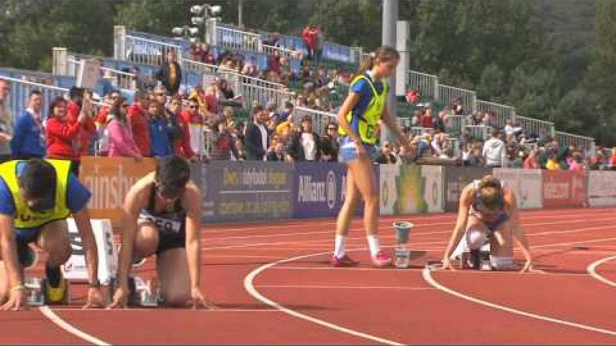 Women's 200m T11 | final | 2014 IPC Athletics European Championships Swansea