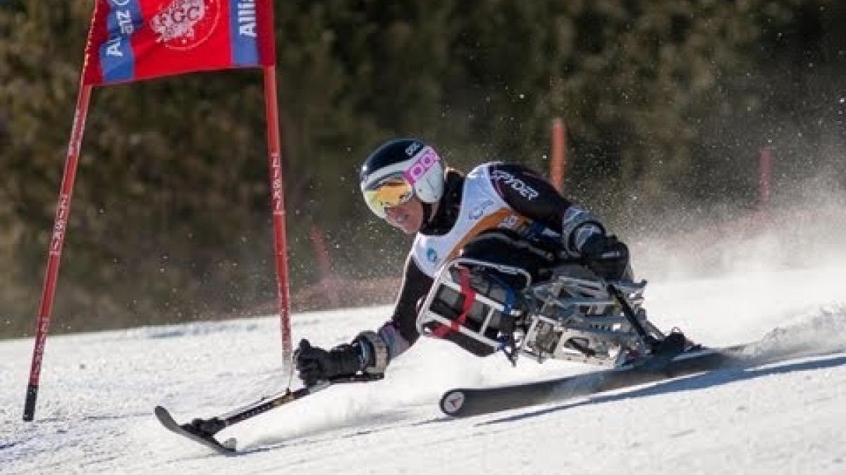 Slalom - First run - 2013 IPC Alpine Skiing World Cup