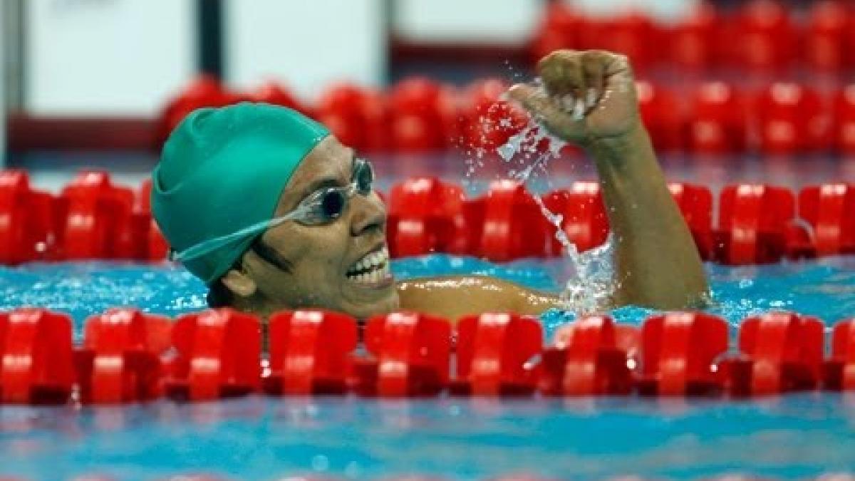 Swimming - Women's 100m Freestyle - S3 Final - London 2012 Paralympic Games