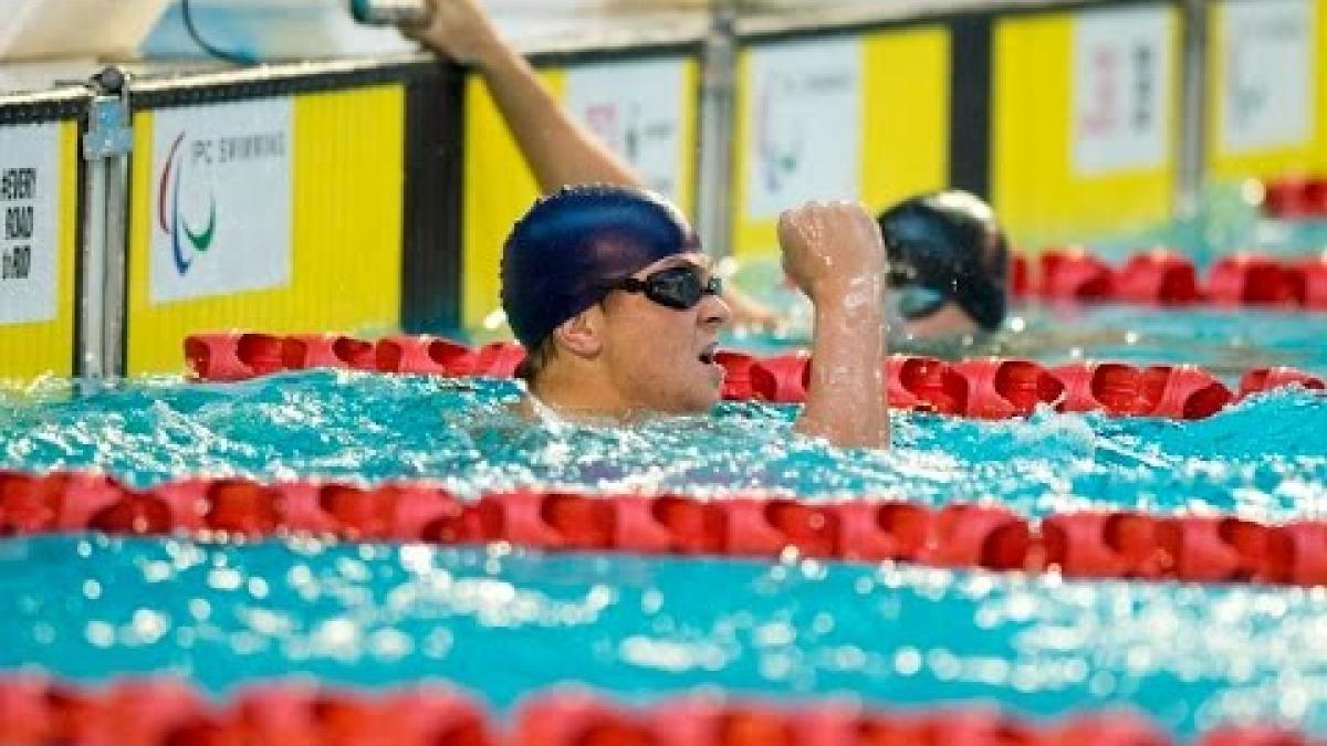 Men's 100m Breaststroke SB5 | Final | 2015 IPC Swimming World Championships Glasgow
