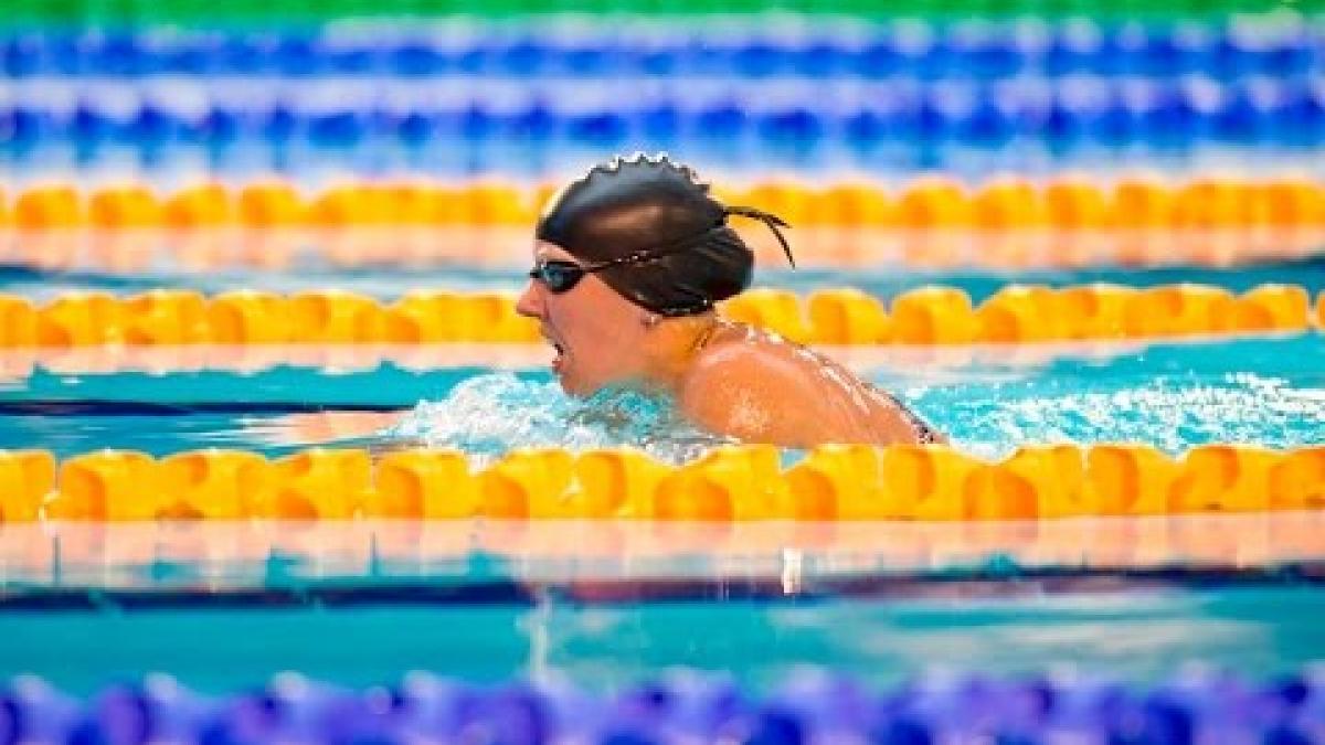 Women's 100m Breaststroke SB5 | Final | 2015 IPC Swimming World Championships Glasgow