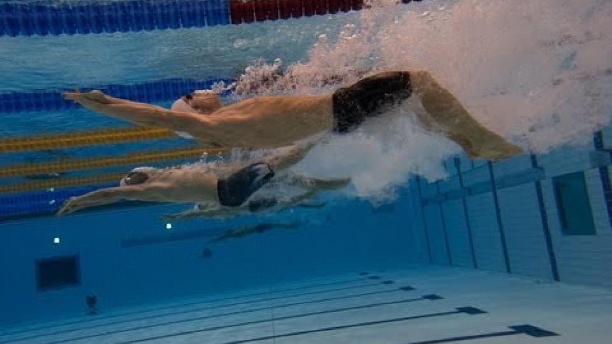 Swimming - Men's 100m Backstroke - S12 Final - London 2012 Paralympic Games