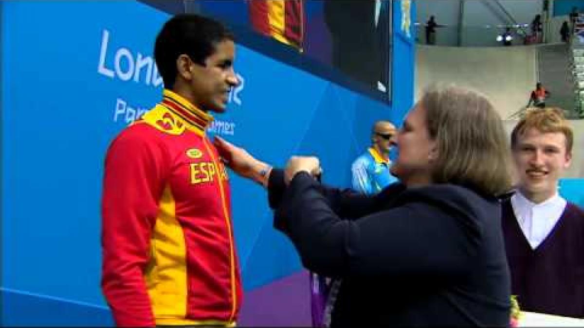 Swimming - Men's 100m Butterfly - S11 Victory Ceremony - London 2012 Paralympic Games