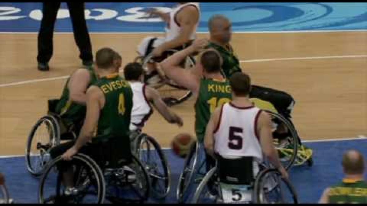 The Australian Men's Wheelchair Basketball team won the Paralympic Sport Award 2009 in the category Best Team Performance