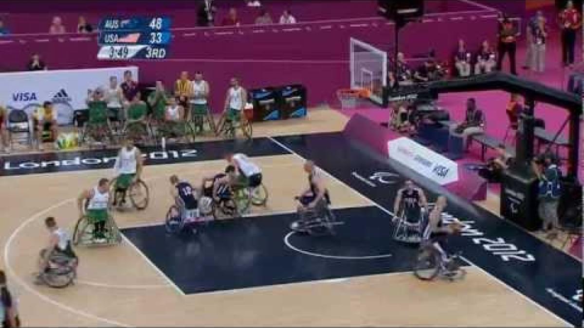Wheelchair Basketball - Men's Semifinal - AUS versus USA - London 2012 Paralympic Games